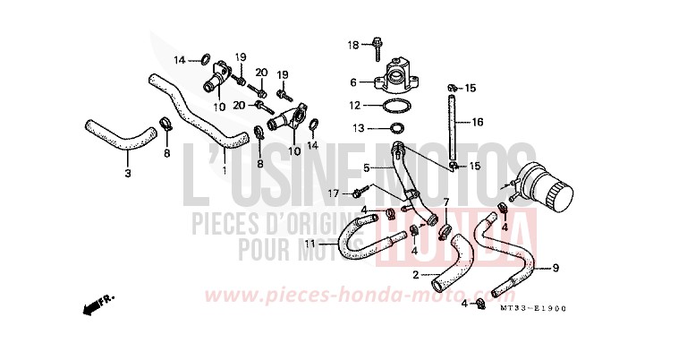 WASSERROHR von Pan-European ABS CANDY WINE BERRY RED-U (R114D) von 1994